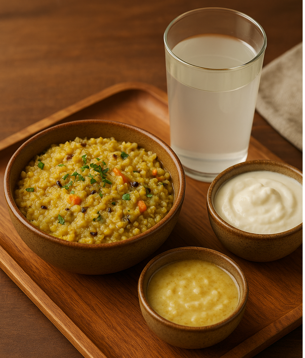 Healing Moong Dal–Quinoa Khichdi